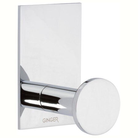 Ginger Single Robe Hook in Polished Chrome 2810/PC